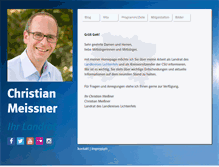Tablet Screenshot of christian-meissner.de